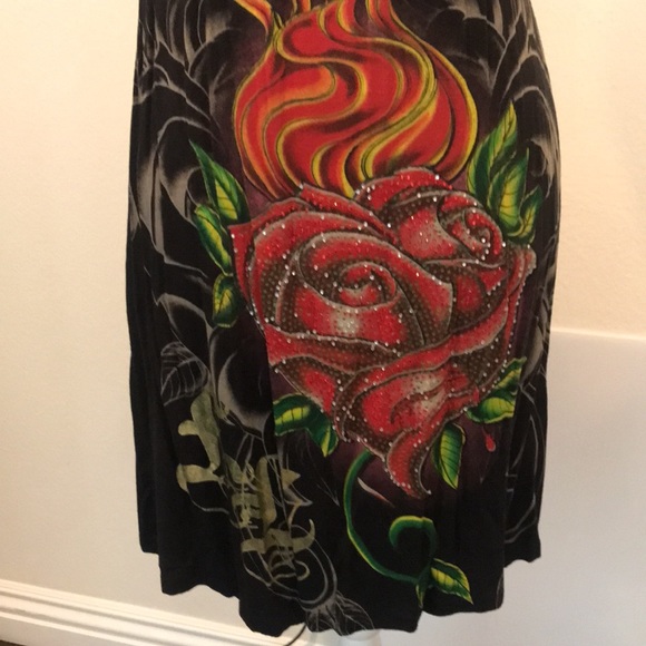 Coco Spaghetti Strap Shirt Dress size Small - Picture 3 of 10